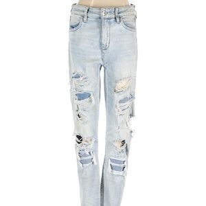 AE Distressed Light Blue Women's Jeans